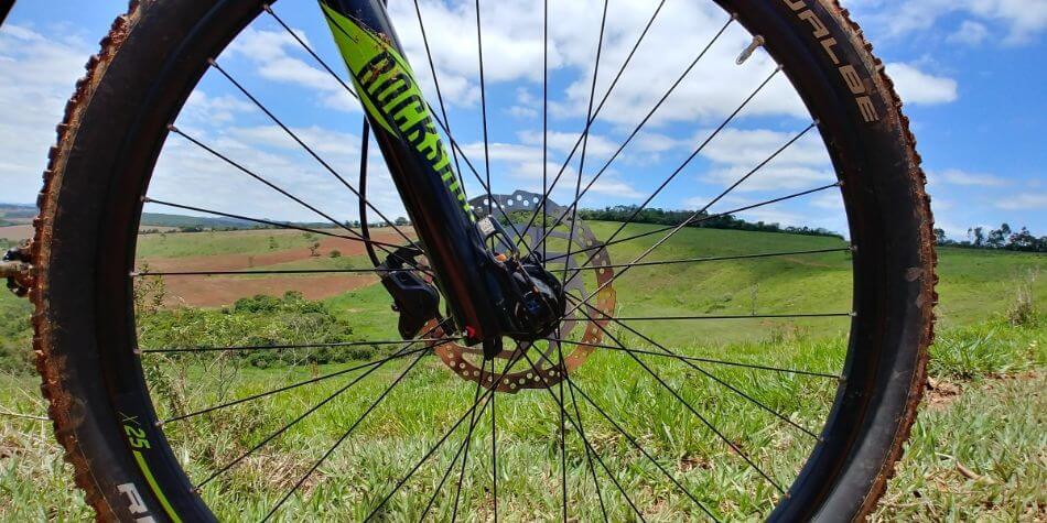 Mountain bike wheel