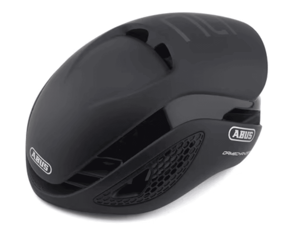 Abus Gamechanger in Black aero cycling helmet