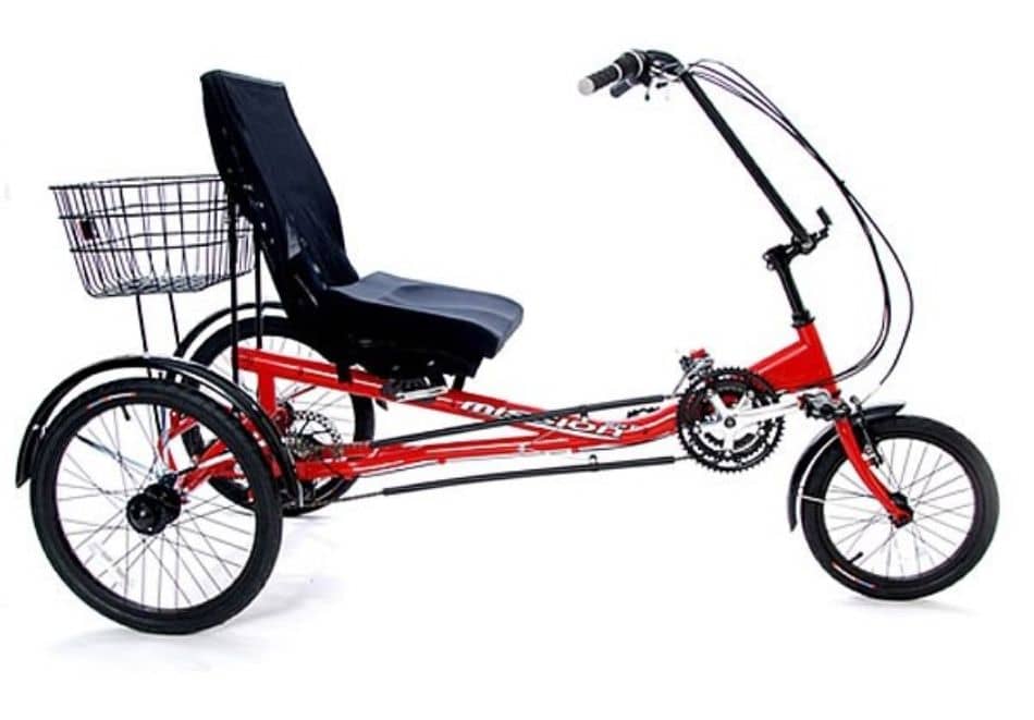 Mission TR1000 semi recumbent adult tricycle 1