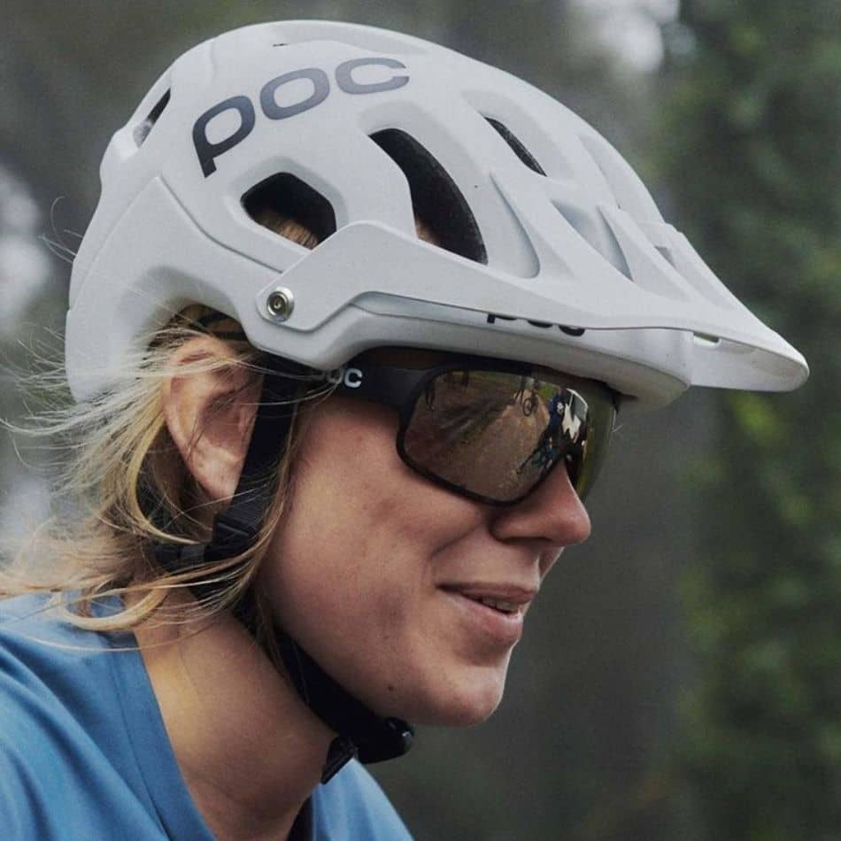 POC Tectal Mountain bike helmet in white