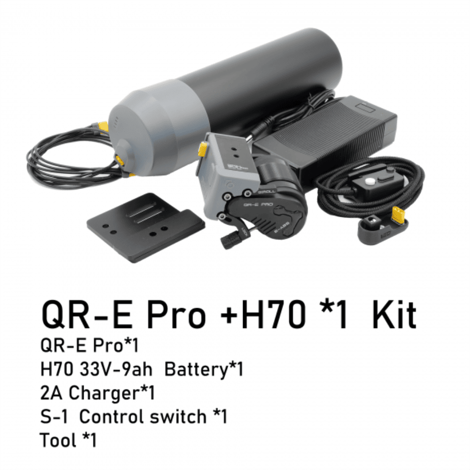 The QR E Pro H70 Kit is a friction conversion kit