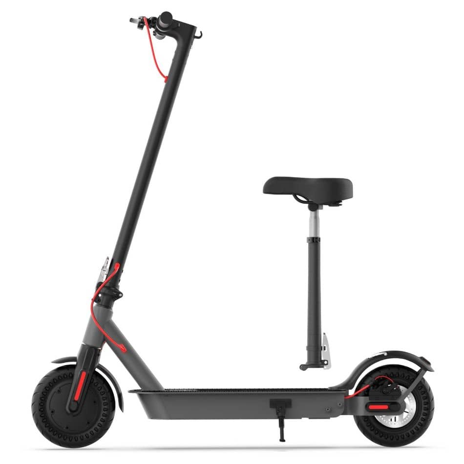 The HiBoy is one of the few electric scooters that has a detachable seat