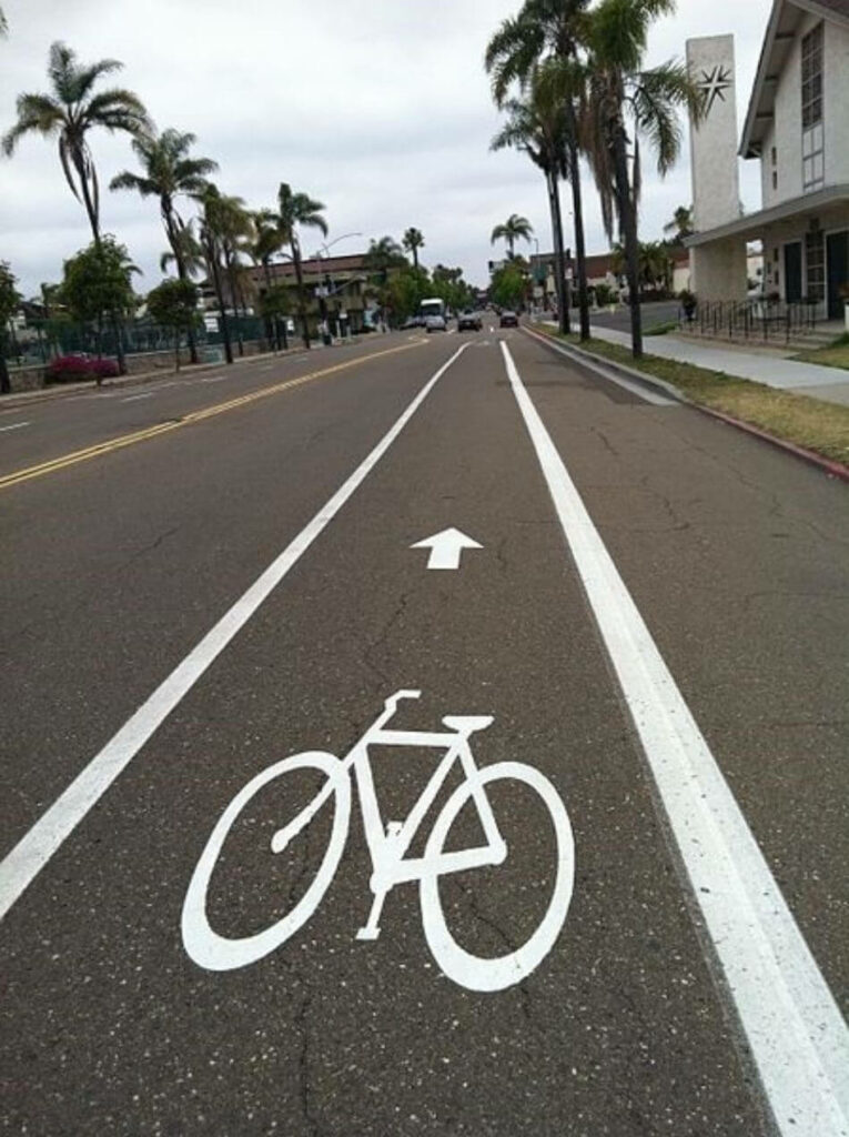 Bike lanes help cyclists stay safe and feel comfortable on the road