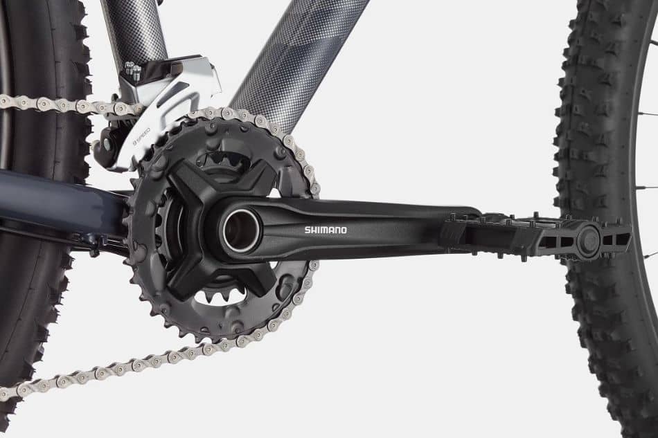 Cannondale Trail 6 with Shimano Acera and Altus derailleurs