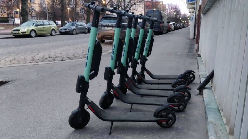 Electric scooters are becoming increasingly popular Pic by Arto Alanenp├n├n