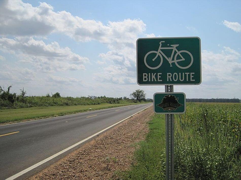 Established bike routes will help you know how long the trip takes