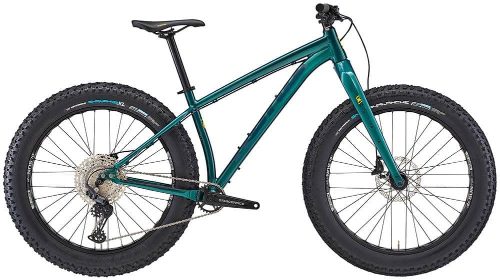 Kona Woo fat tire mountain bike