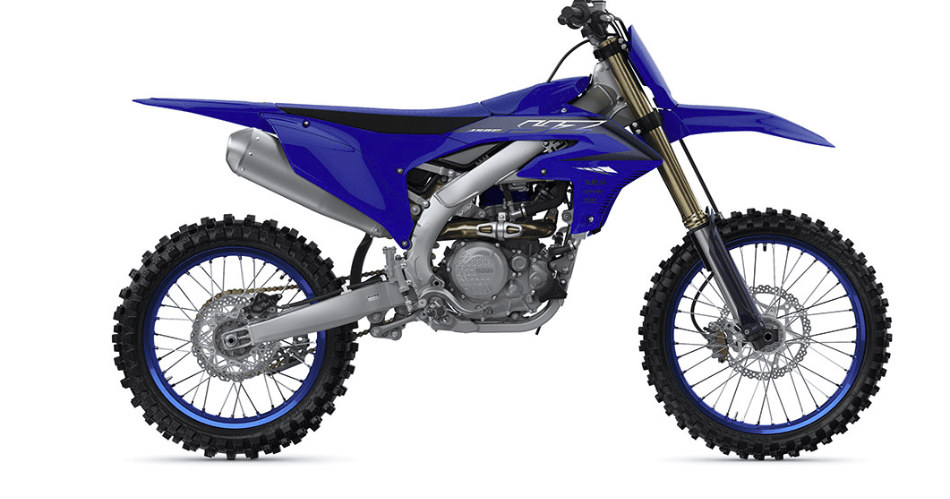 The Yamaha YZ450 has great traction and great cornering Pic by Yamaha MotorSports