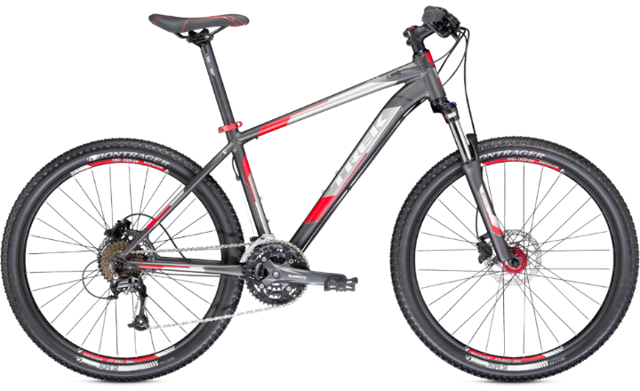 2014 Model Trek 4300 Hardtail Mountain Bike Red and Black 1
