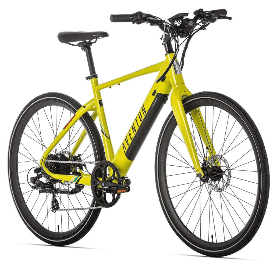 Aventon makes eye-catching and affordable e-bikes. Picture credit: Aventon. 