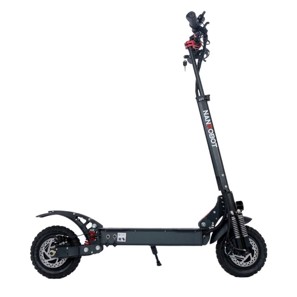 The NanRobot is the best entry-level off-road electric scooter. Image Credit: Nanrobot