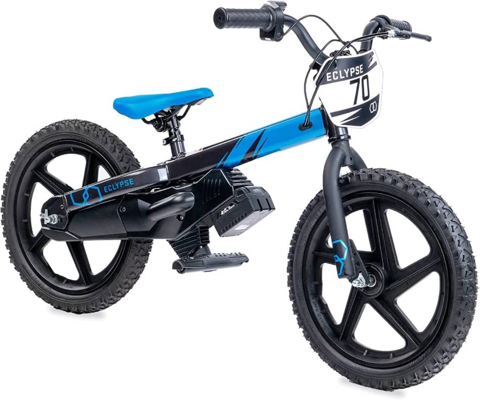 Get your kids ready for a dirt bike with the Eclypse Astra e bike