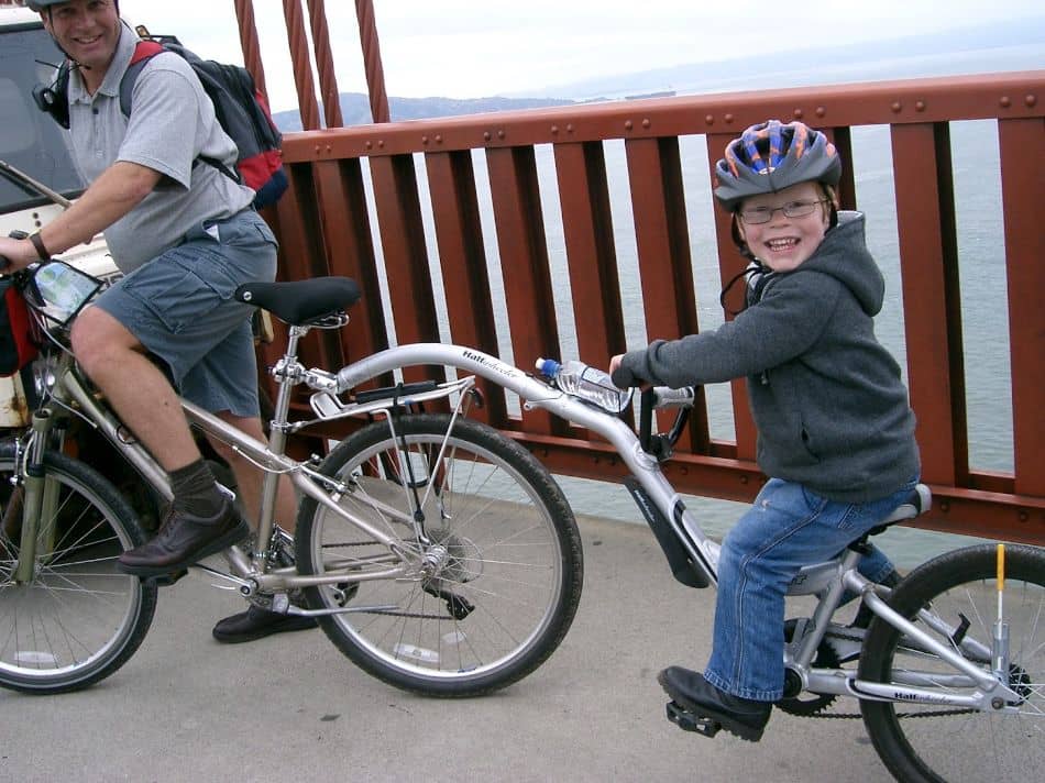 A tagalong can help families ride further together 1 1